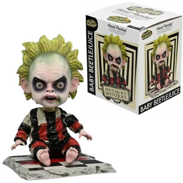 Producto - Neca Head Knockers Beetlejuice Beetlejuice Baby Beetlejuice Estatua de Resina