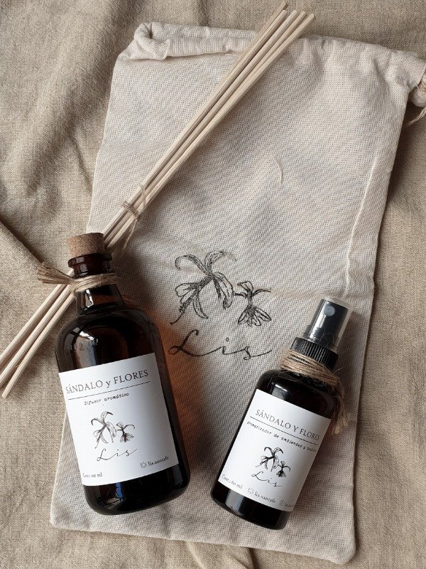 Producto - Bolsita + Difusor100ml + Spray60ml