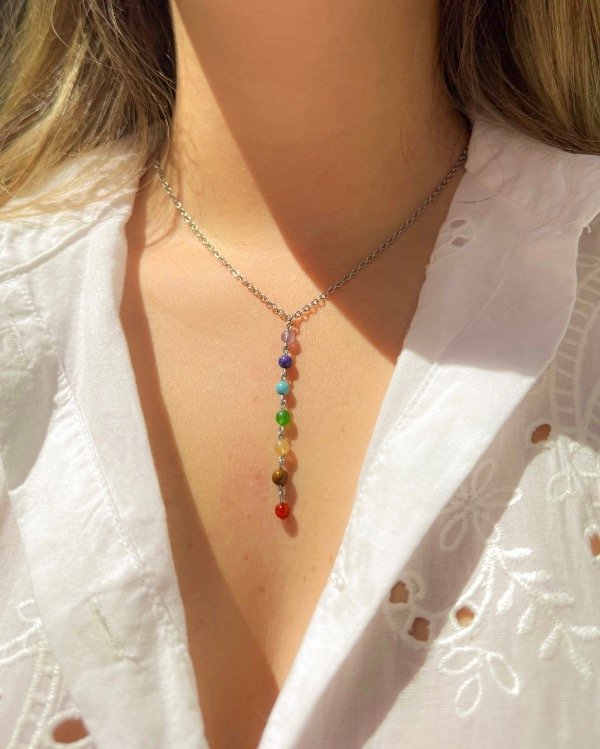 Producto - Collar FLUIR Modelo 1 7 chakras