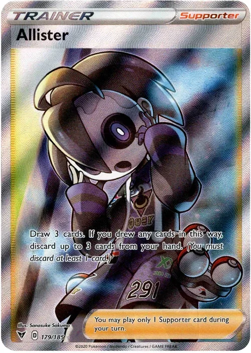 Producto - Allister Full Art - 179/185 - Vivid Voltage - Holo