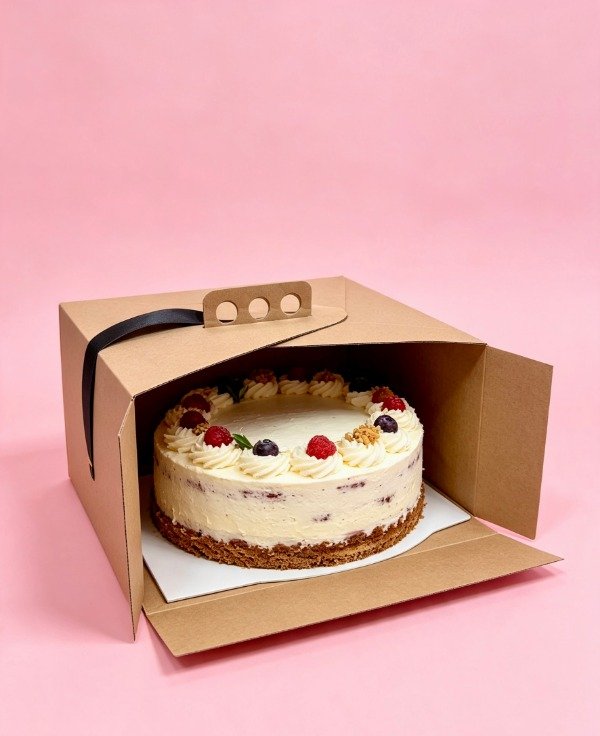 Producto - MALETIN PARA TORTA KRAFT -COD 221 33X15X33 - 1