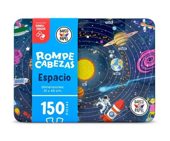 Producto - Rompecabezas 150 piezas en lata - Espacio