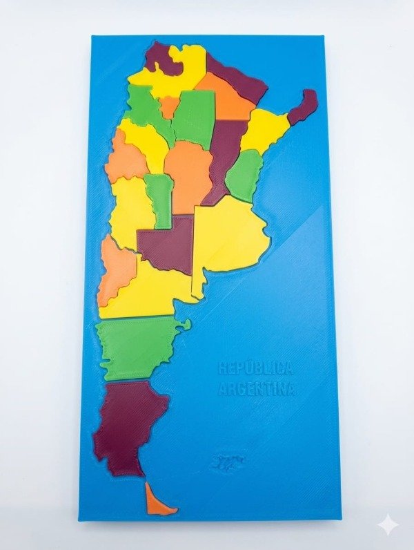 Producto - Mapa de Argentina encastre