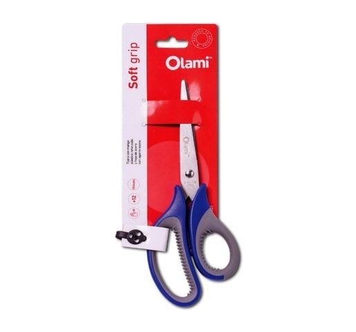 Producto - TIJERA SOFT GRIP 21.4CM EN BLISTER OLAMI