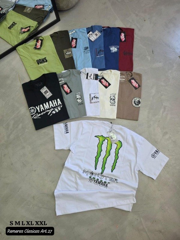 Producto - REMERA CLASICA ART.27 TALLE 1