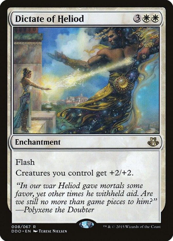 Producto - Dictate of Heliod #8  Duel Decks: Elspeth vs. Kiora