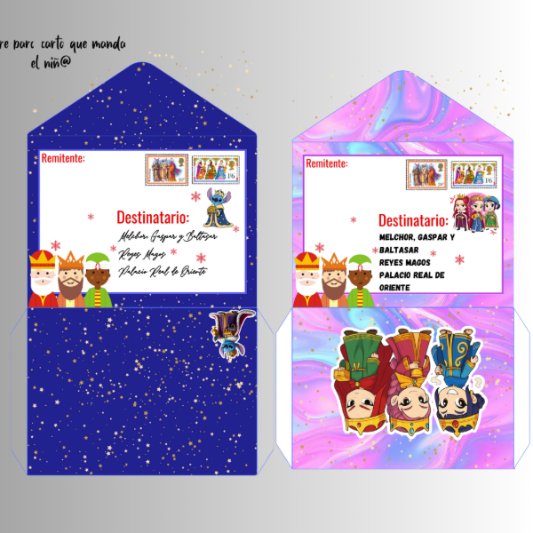 Producto - Kit Carta Reyes Magos