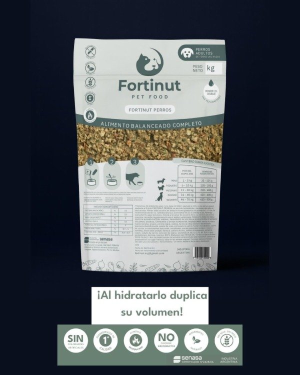 Producto - Alimento Natural Deshidratado Perro Adulto 2 Kgs (rinde el doble)