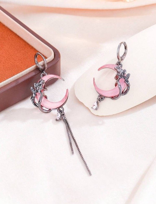 Producto - Aros Moon pink