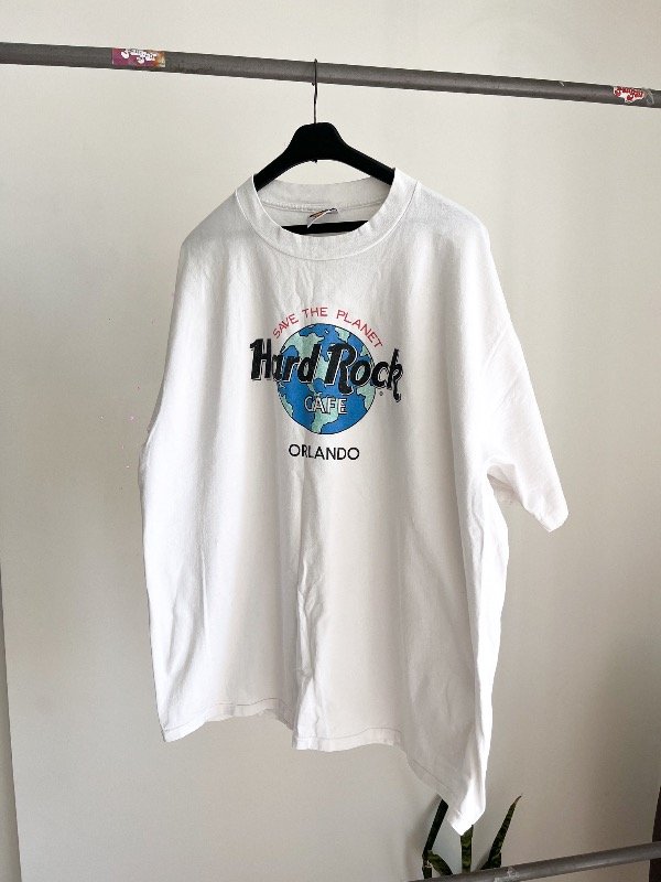 Remera Hard Rock blanca