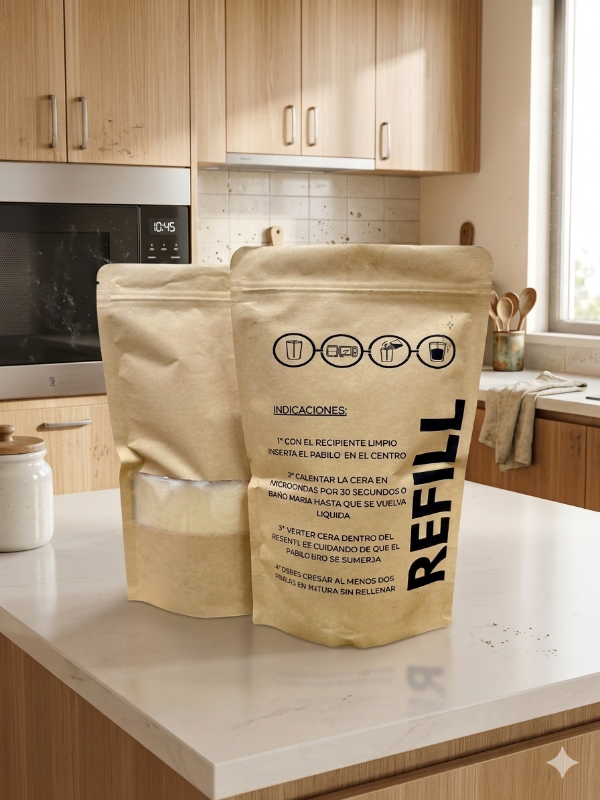 Producto - REFILL DE CERA DE SOJA