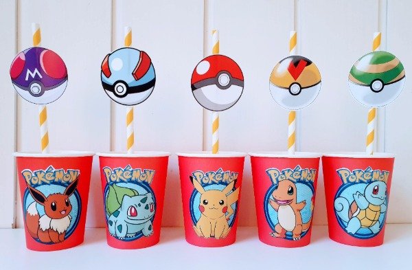 Producto - Pokemon Cotillón Kit Cumpleaños Completo - 2