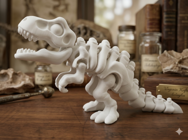 Producto - flexible de dinosaurio T-Rex esqueleto