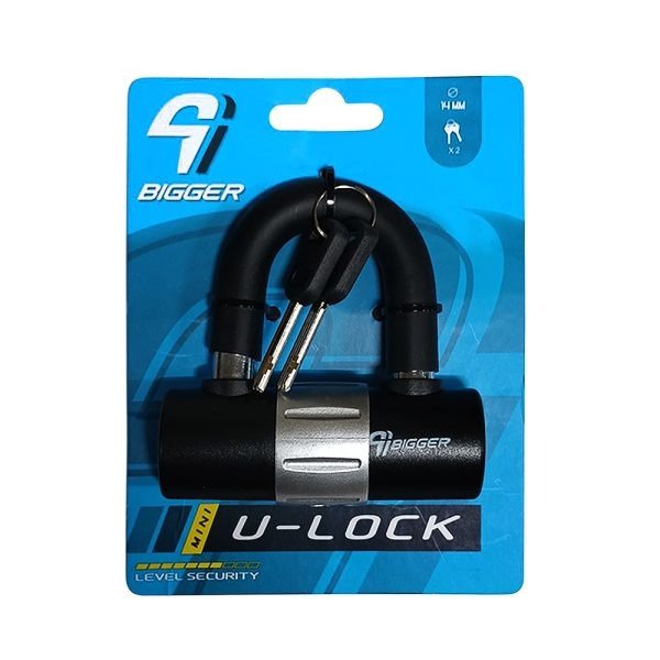 Producto - MINI U-LOCK ACERO100X112MM BIGGER C/LLAVE (04226)