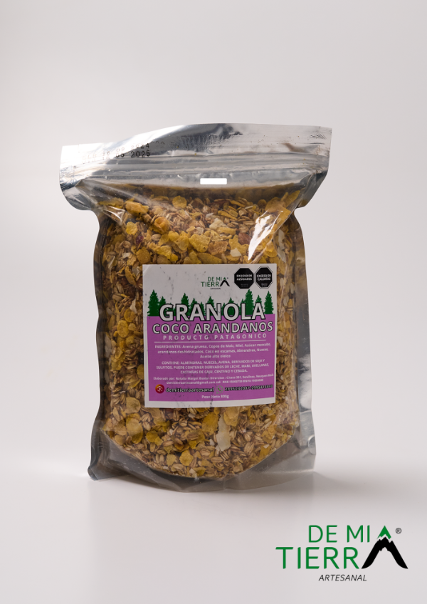 Producto - GRANOLA COCO ARANDANOS 800g