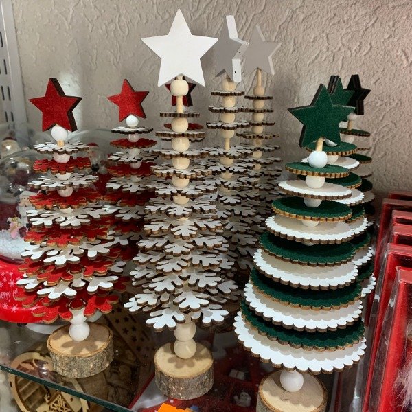 Producto - Arbolitos de madera giratorio