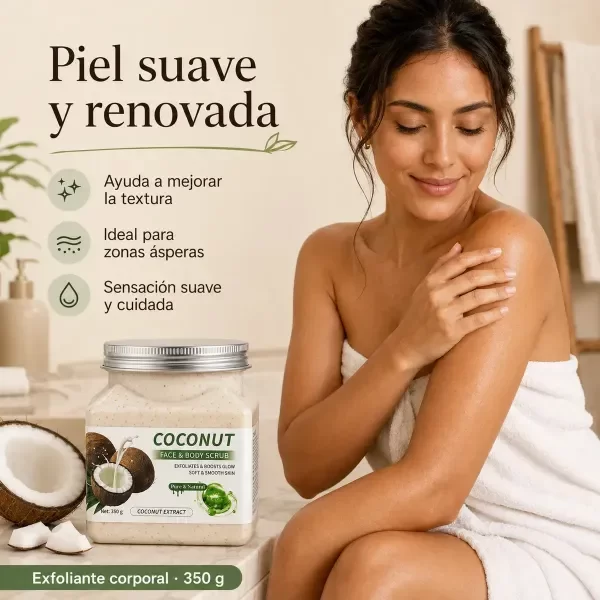Producto - CREMA EXFOLIANTE COCONUT SUGAR SCRUB 500GR PARA CUERPO - 1