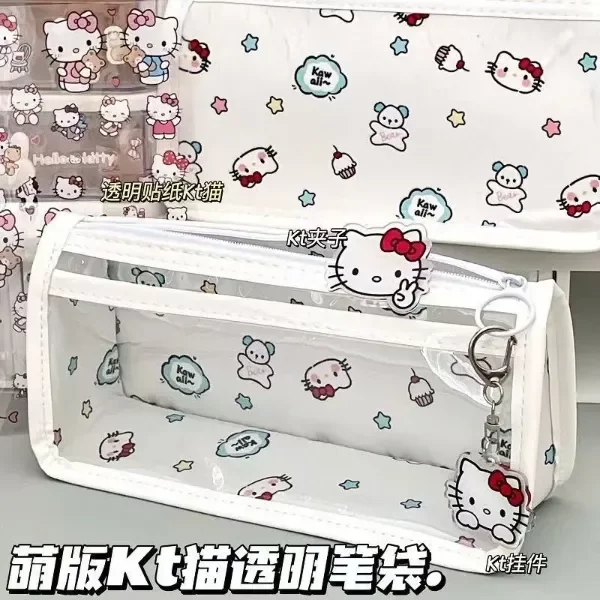 Producto - Cartuchera transparente Hello Kitty