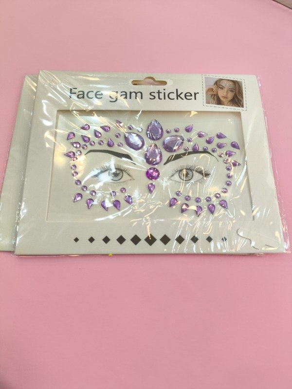 Producto - Gemas autoadhesivas lilas