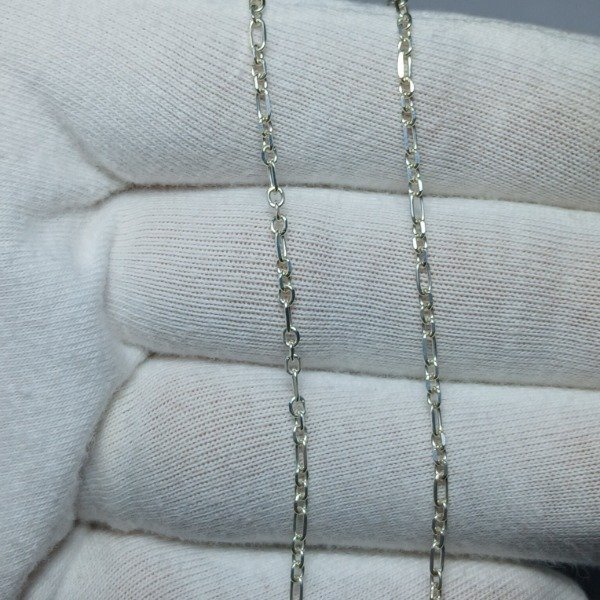 Producto - Cadena Forcet 3x1 Plata 925 - 50 cm - 0
