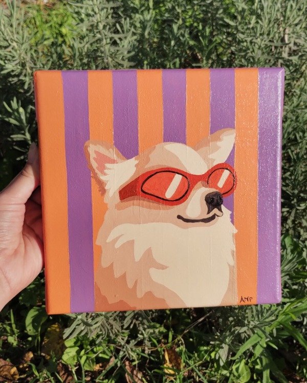 Producto - Cuadro Perrito cool