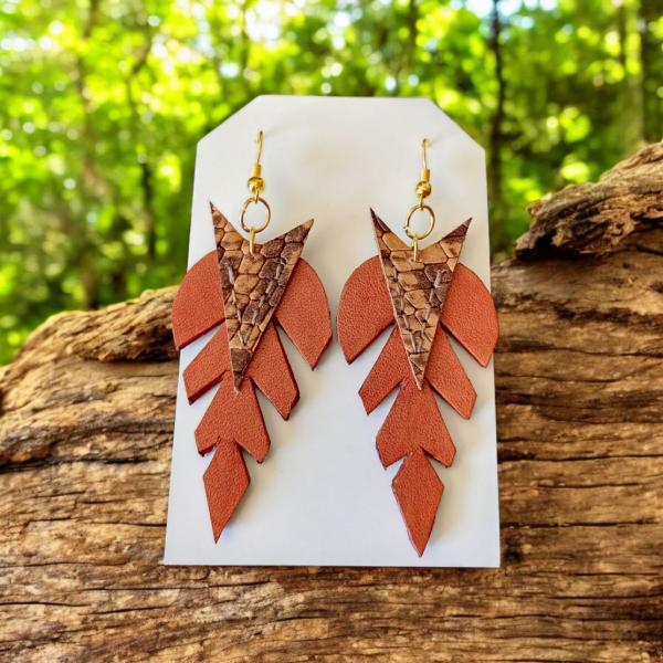 Producto - Aritos en forma de hoja