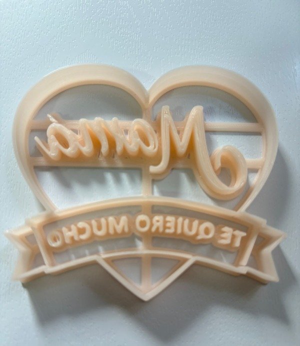 Producto - CORTANTE MARCADOR  MAMA CORAZON TE QUIERO - 2
