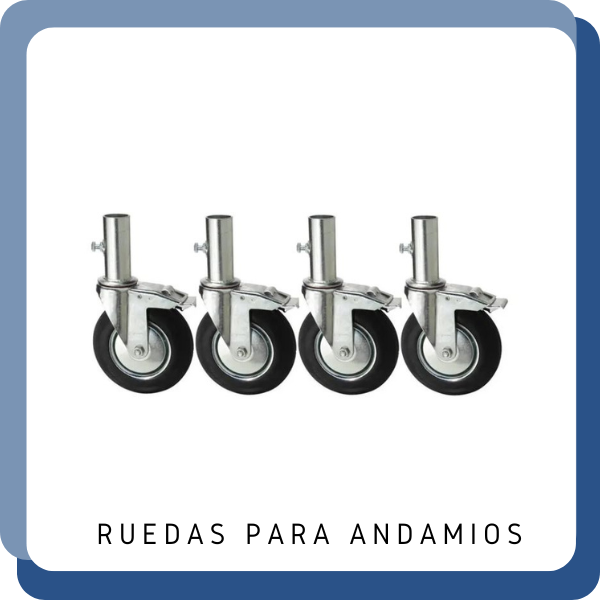 Producto - ALQUILER DE RUEDAS PARA ANDAMIO X 21 DIAS