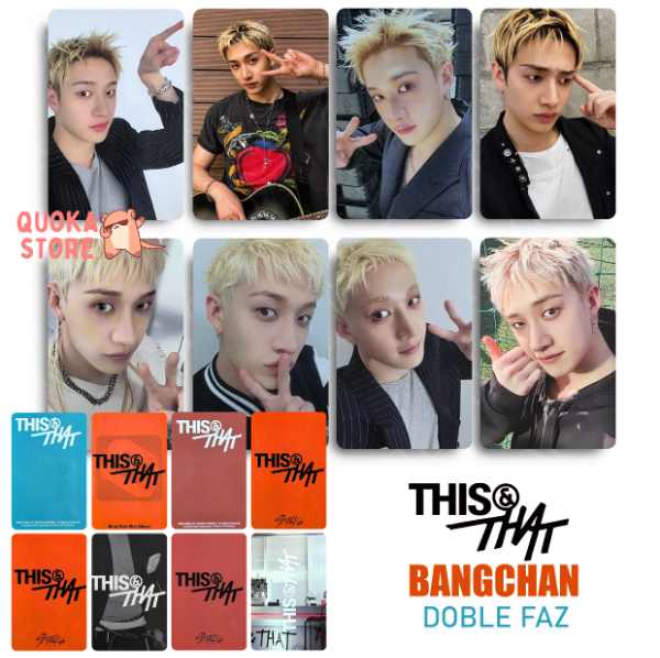 Producto - BANGCHAN - Photocards Doble Faz Stray Kids 'THIS and THAT'