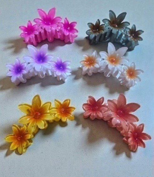 Producto - Broche de Flores Triple