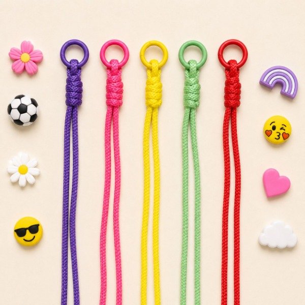 Producto - BAG CHARM CUERDA 25cm CON MOSQUETON