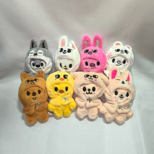 Producto - Peluche llavero Skzoo alternativo con capucha - Stray Kids