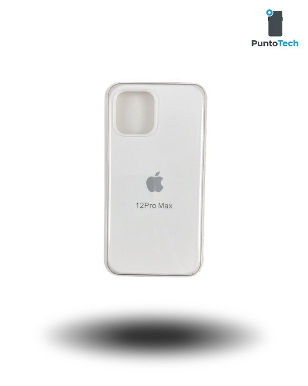 Producto - Silicon case iPhone 12 Pro Max blanco
