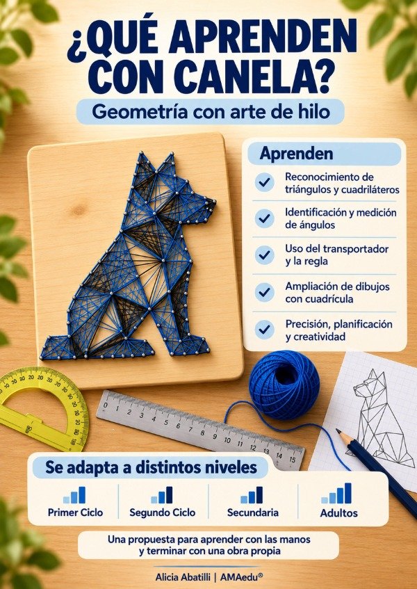 Producto - Geometría - CANELA, LA PERRA DE LOS ÁNGULOS - 2