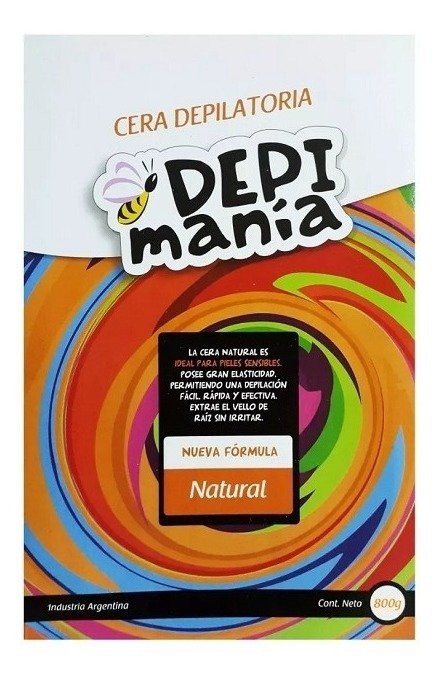 Producto - CERA NATURAL 800 grs - Depimania