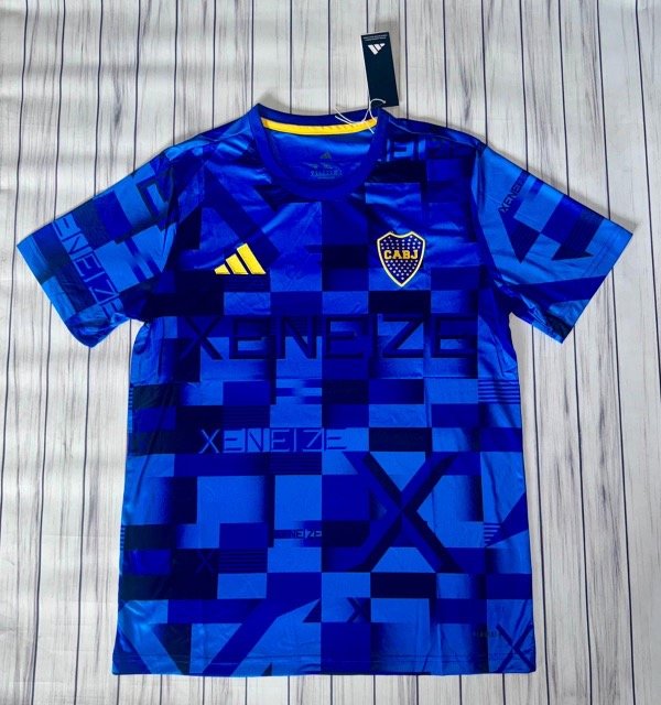 Producto - Camiseta Boca Prematch 2025 Importada