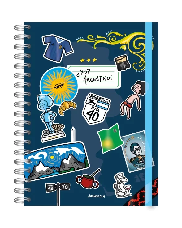 Producto - CUADERNOS A5 TAPA DURA JUAN SZELA- DIVERSOS MODELOS