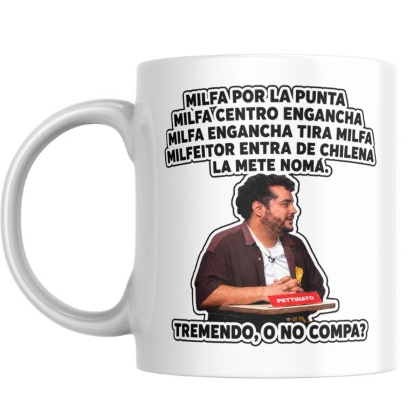 Producto - Taza - milfa por la punta centro engancha (homero - hablemos sin saber) - 0