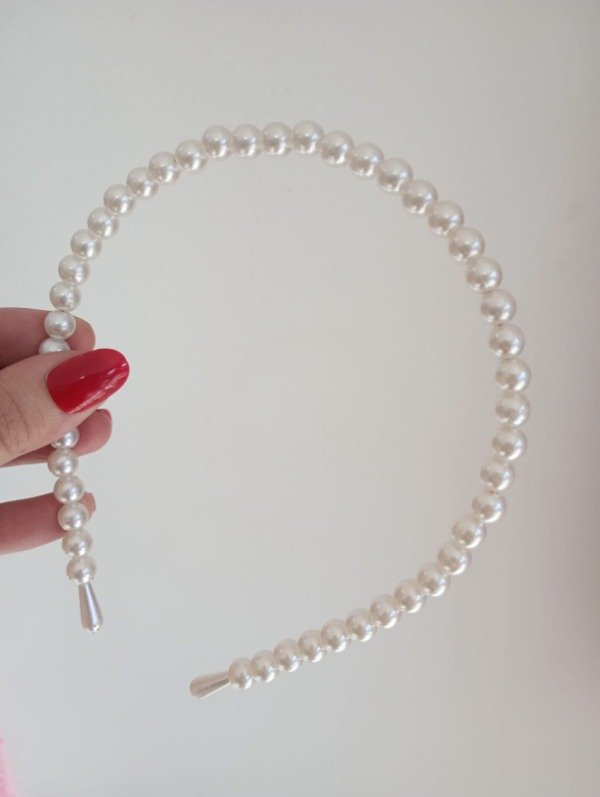 Producto - Vincha perlas