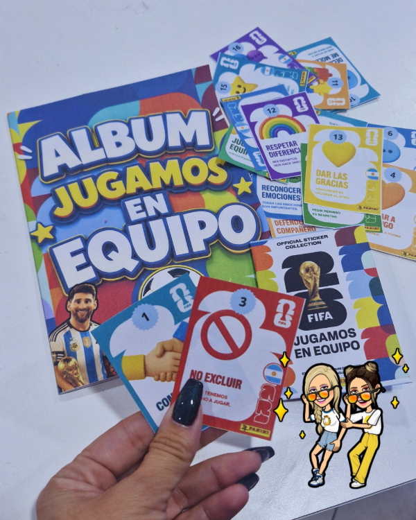 Producto - ÁLBUM. JUGAMOS EN EQUIPO