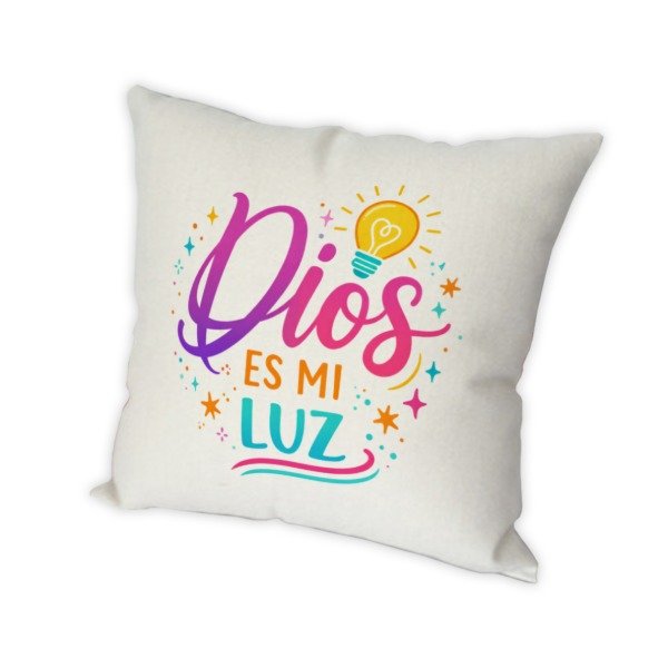 Producto - Almohadón DIOS ES MI LUZ