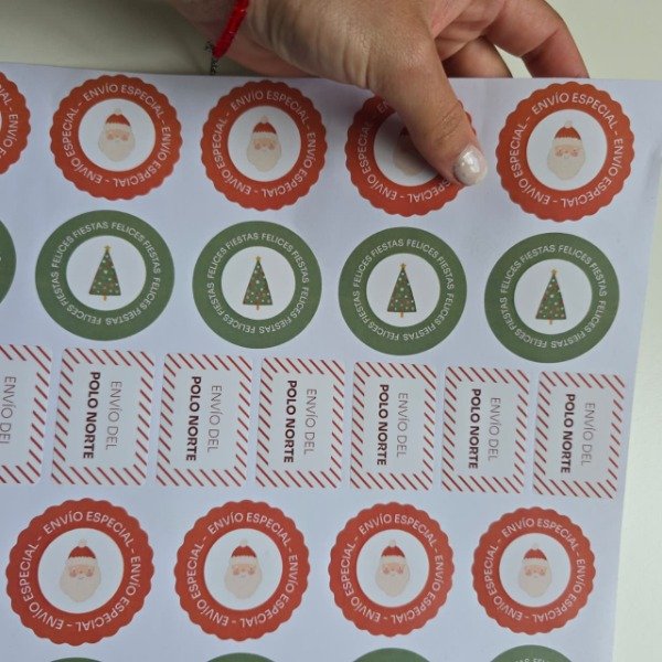 Producto - Etiquetas navideñas