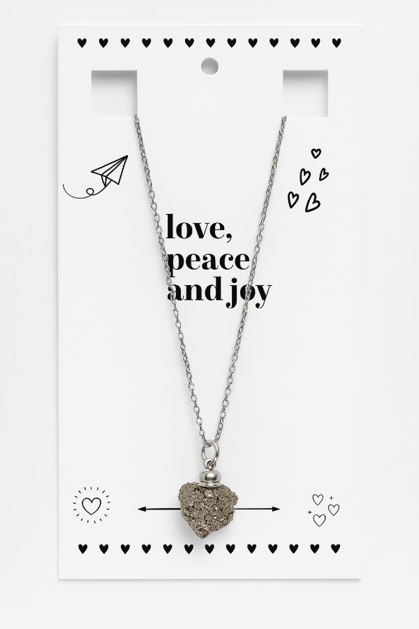 Producto - Cadenita de acero quirúrgico con piedra  Abundancia ( pirita) elegi tu preferida