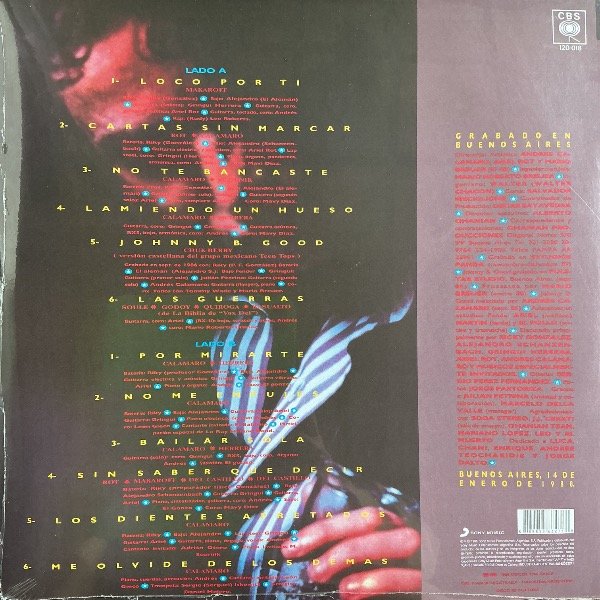 Producto - LP ANDRÉS CALAMARO Por mirarte - 1