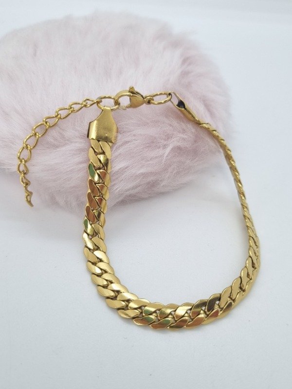 Producto - Pulsera acero dorado APU221D