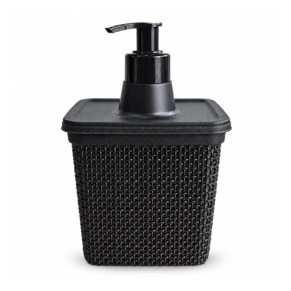 Producto - DISPENSER JABON DE MANO (BLANCO Y NEGRO) - 1
