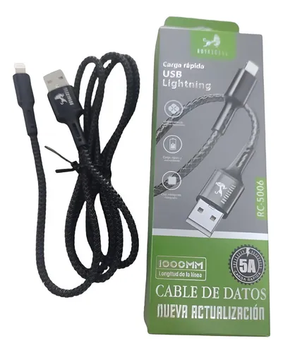 Producto - CABLES USB IPHONE ROYALCELL CABLE CORDON