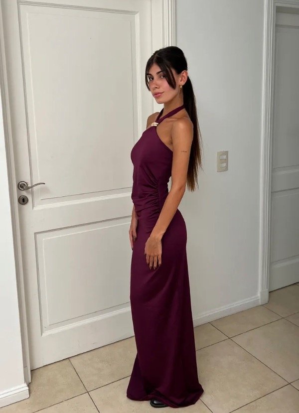 Producto - Vestido microfibra Halter 318 3