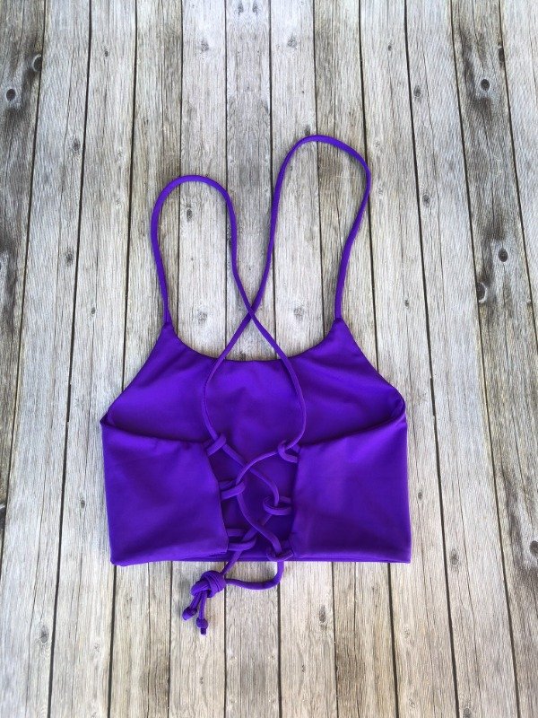 Top regulables violeta azulado — imagen 5
