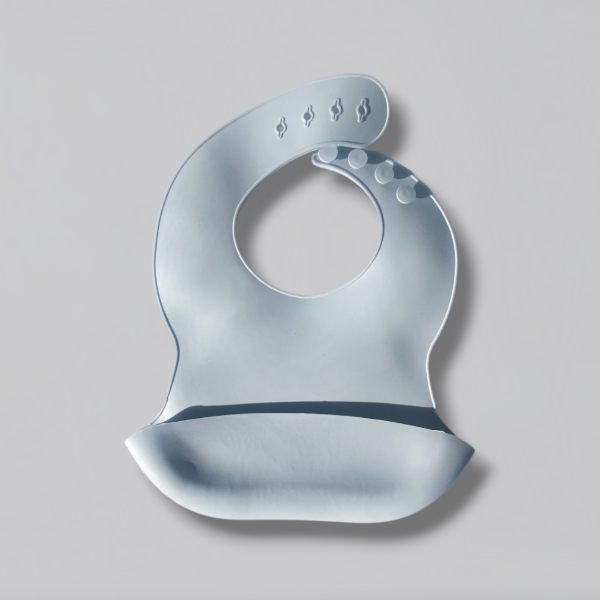 Producto - Babero de silicona celeste